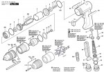 Bosch 0 607 160 500 320 WATT-SERIE Pn-Drill - (Industr.) Spare Parts